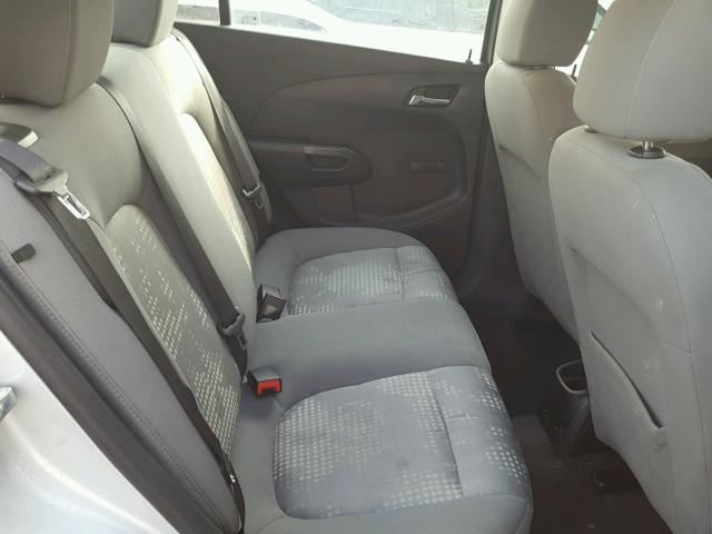 1G1JA5SH3C4229473 - 2012 CHEVROLET SONIC LS SILVER photo 6