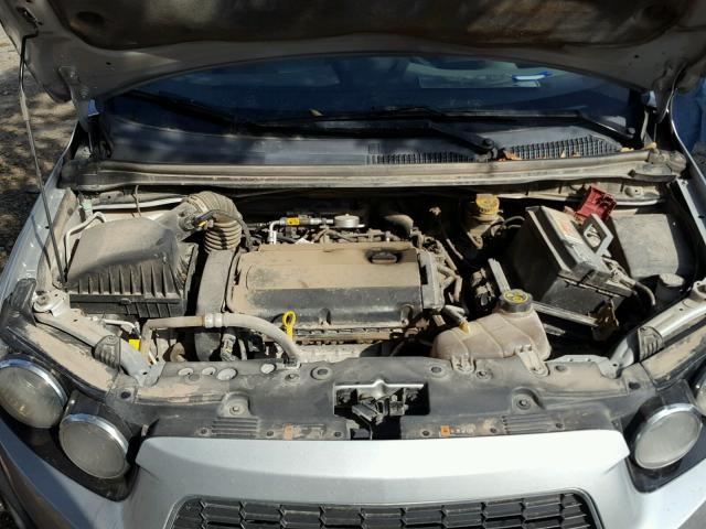 1G1JA5SH3C4229473 - 2012 CHEVROLET SONIC LS SILVER photo 7