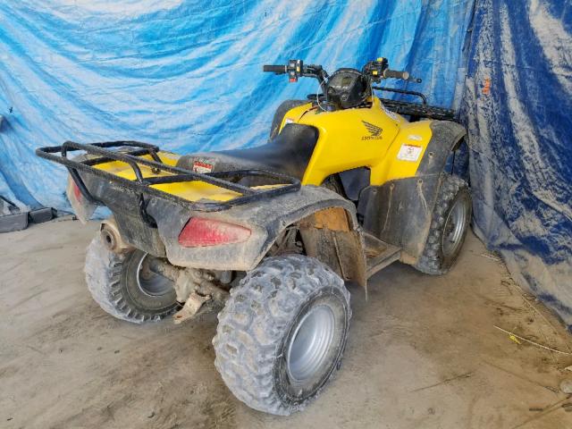 1HFTE290064212269 - 2006 HONDA TRX400 FA YELLOW photo 4