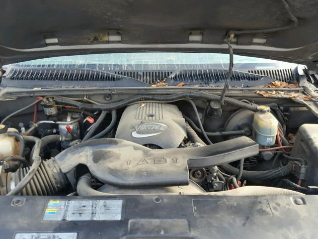 1GKEC16TX2J183820 - 2002 GMC YUKON XL C GRAY photo 7