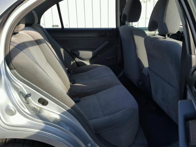 2HGES16374H644069 - 2004 HONDA CIVIC DX V SILVER photo 6