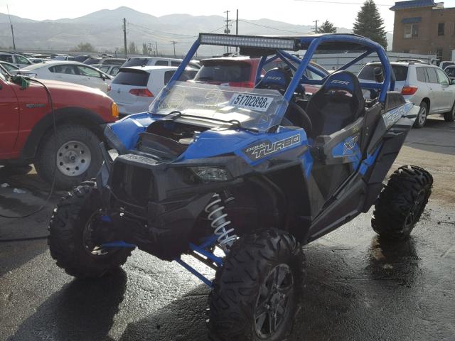 3NSVDE92XGF466993 - 2016 POLARIS RZR XP TUR BLUE photo 2