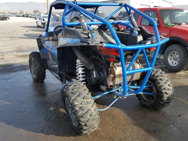 3NSVDE92XGF466993 - 2016 POLARIS RZR XP TUR BLUE photo 3