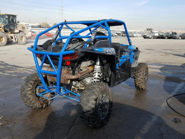 3NSVDE92XGF466993 - 2016 POLARIS RZR XP TUR BLUE photo 4