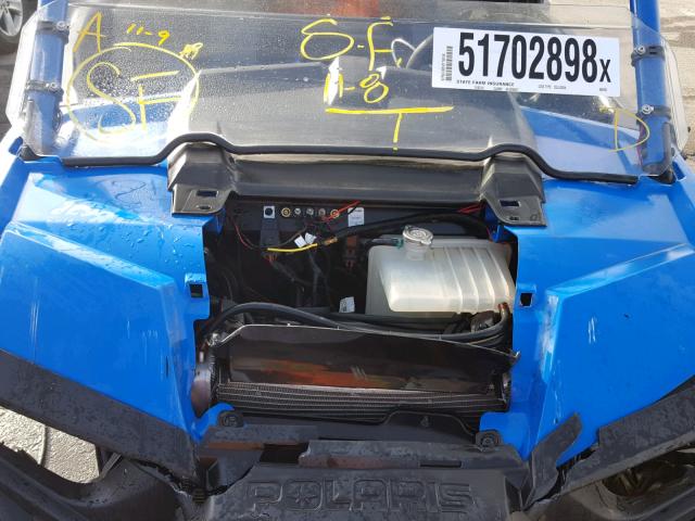 3NSVDE92XGF466993 - 2016 POLARIS RZR XP TUR BLUE photo 7