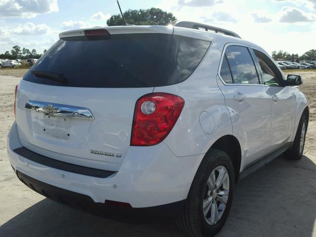 2GNALCEK7F6327834 - 2015 CHEVROLET EQUINOX LT WHITE photo 4