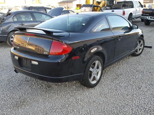 1G2AN15B977112596 - 2007 PONTIAC G5 GT BLACK photo 4