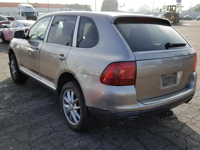 WP1AB29P64LA70258 - 2004 PORSCHE CAYENNE S GRAY photo 3