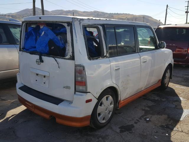 JTLKT324864096855 - 2006 TOYOTA SCION XB Ақ фото 4