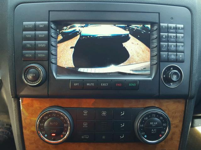 4JGBB86E18A314472 - 2008 MERCEDES-BENZ ML 350 BLACK photo 9