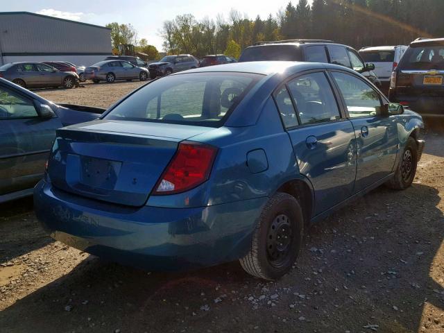 1G8AJ52F55Z128506 - 2005 SATURN ION LEVEL BLUE photo 4