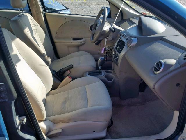 1G8AJ52F55Z128506 - 2005 SATURN ION LEVEL BLUE photo 5