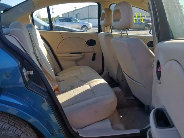 1G8AJ52F55Z128506 - 2005 SATURN ION LEVEL BLUE photo 6
