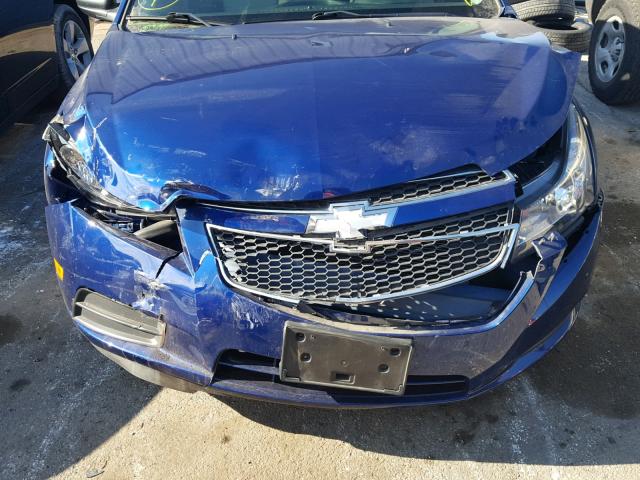 1G1PC5SH5C7338813 - 2012 CHEVROLET CRUZE LS BLUE photo 9