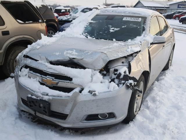 1G11F5SR8DF136125 - 2013 CHEVROLET MALIBU 2LT SILVER photo 2