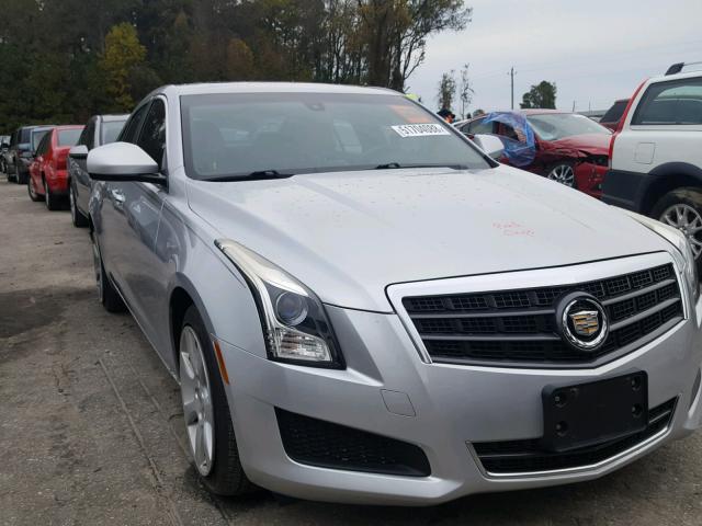 1G6AA5RX2D0132927 - 2013 CADILLAC ATS SILVER photo 1