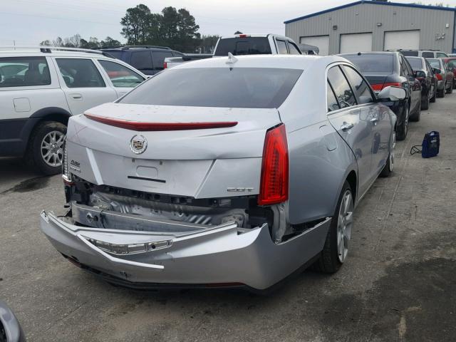 1G6AA5RX2D0132927 - 2013 CADILLAC ATS SILVER photo 4