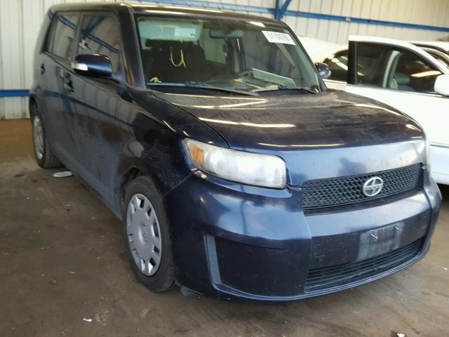 JTLKE50E081032699 - 2008 TOYOTA SCION XB BLUE photo 1