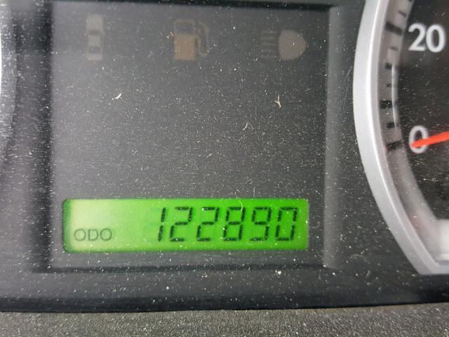 KL1TD56E29B393056 - 2009 CHEVROLET AVEO LS RED photo 8