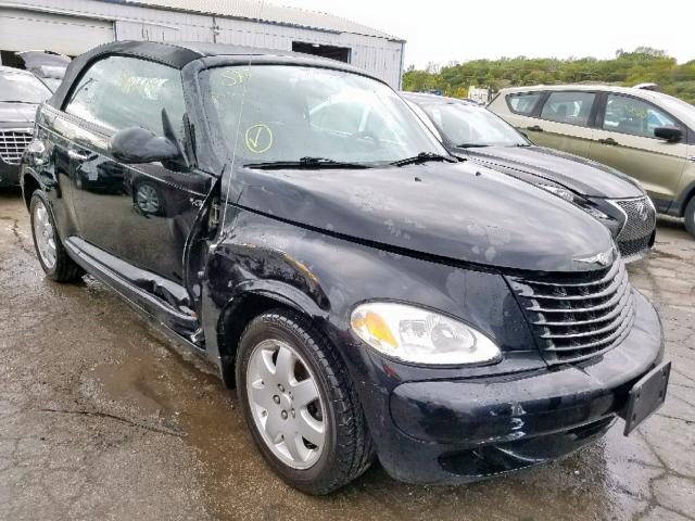 3C3EY45X65T602508 - 2005 CHRYSLER PT CRUISER BLACK photo 1