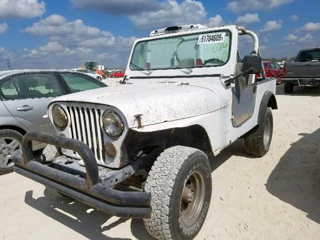 1JCBM87E8BT026469 - 1981 JEEP JEEP CJ7 WHITE photo 2