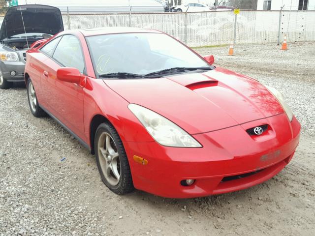 JTDDY32T6Y0010479 - 2000 TOYOTA CELICA RED photo 1