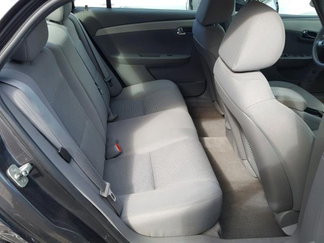 1G1ZB5EB4AF314508 - 2010 CHEVROLET MALIBU LS 石墨色 照片 6