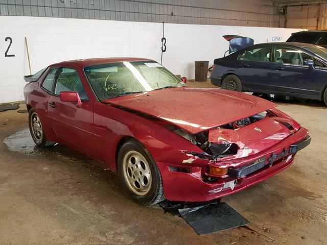 WP0AB0943HN471272 - 1987 PORSCHE 944 RED photo 1