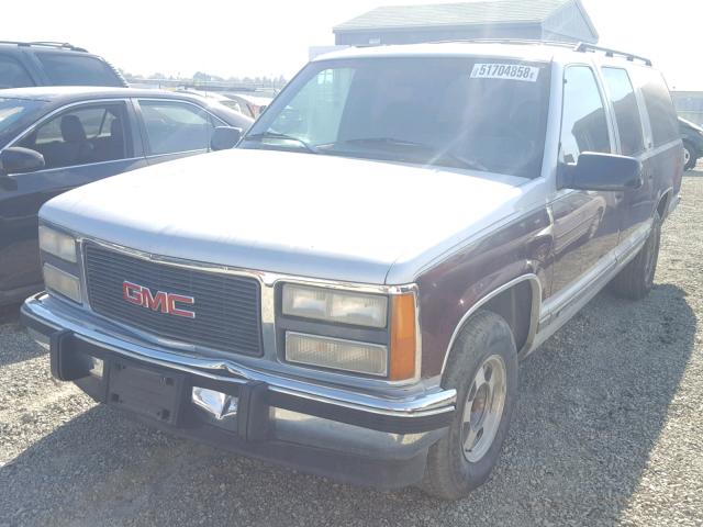 1GKEC16K9PJ716089 - 1993 GMC SUBURBAN C SILVER photo 2