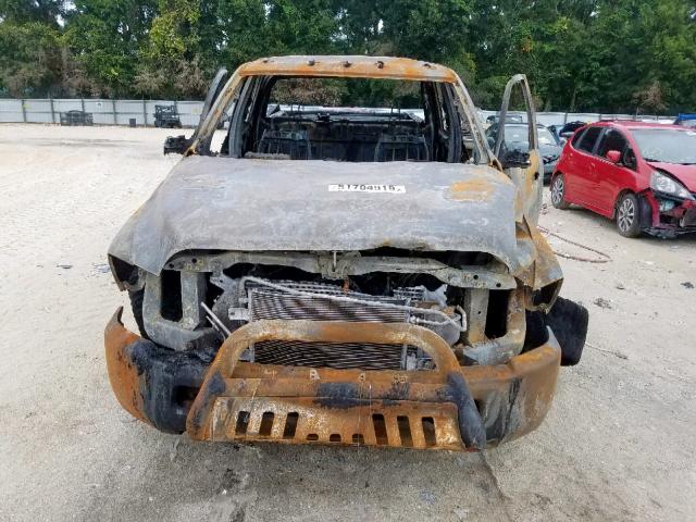 3C6UD5CL2CG153978 - 2012 DODGE RAM 2500 S Նարնջագույն լուսանկար 10