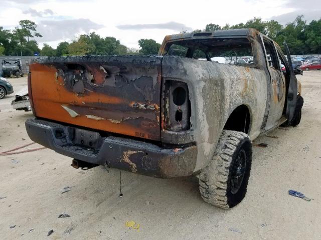 3C6UD5CL2CG153978 - 2012 DODGE RAM 2500 S Նարնջագույն լուսանկար 4