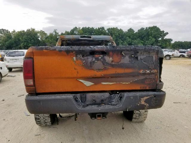3C6UD5CL2CG153978 - 2012 DODGE RAM 2500 S Նարնջագույն լուսանկար 9