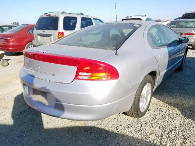 2B3HD46R7YH415099 - 2000 DODGE INTREPID SILVER photo 4