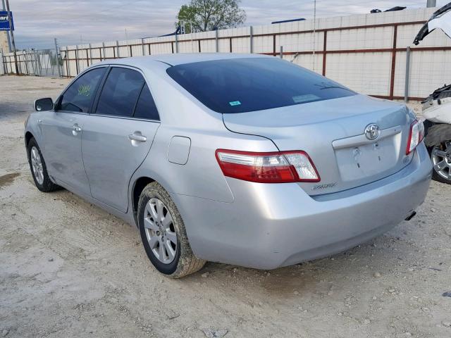 JTNBB46K473012501 - 2007 TOYOTA CAMRY HYBR SILVER photo 3