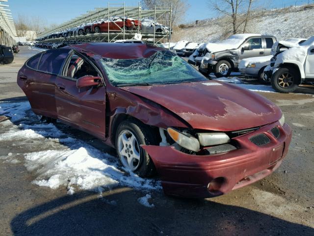 1G2WK52J42F271378 - 2002 PONTIAC GRAND PRIX MAROON photo 1