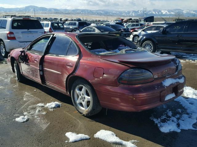 1G2WK52J42F271378 - 2002 PONTIAC GRAND PRIX MAROON photo 3