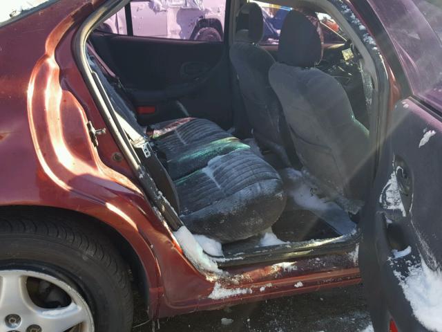 1G2WK52J42F271378 - 2002 PONTIAC GRAND PRIX MAROON photo 6