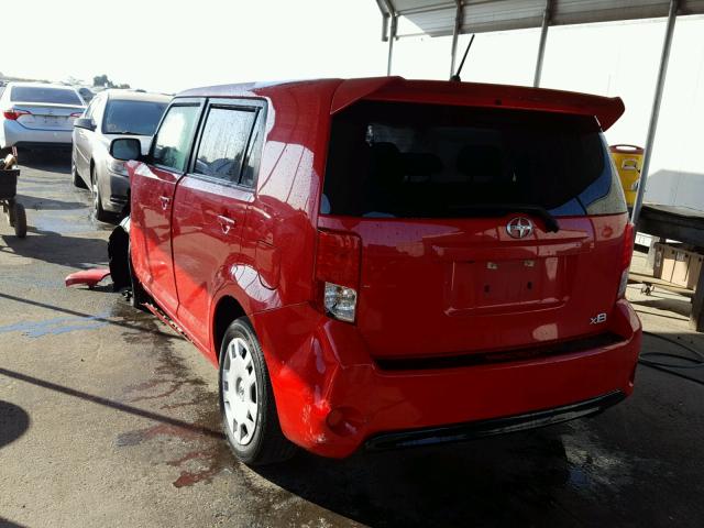 JTLZE4FE1FJ076448 - 2015 TOYOTA SCION XB Қызыл фото 3
