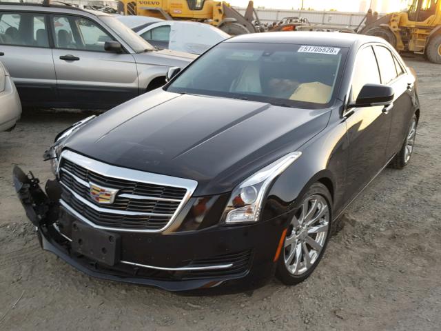 1G6AB5RX4H0129742 - 2017 CADILLAC ATS LUXURY BLACK photo 2