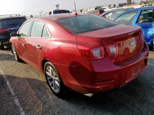 1G11H5SA5DF122655 - 2013 CHEVROLET MALIBU LTZ წითელი ფოტო 3