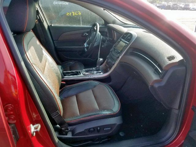 1G11H5SA5DF122655 - 2013 CHEVROLET MALIBU LTZ წითელი ფოტო 5