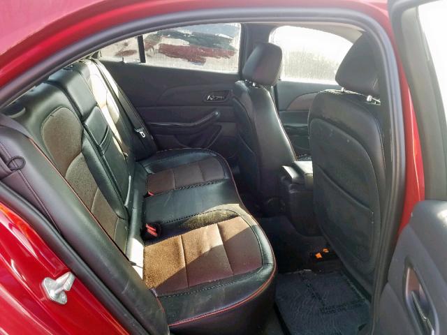 1G11H5SA5DF122655 - 2013 CHEVROLET MALIBU LTZ წითელი ფოტო 6
