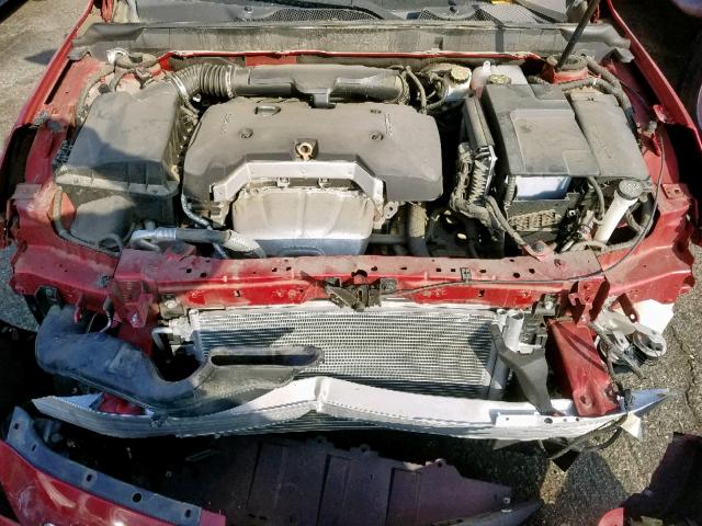 1G11H5SA5DF122655 - 2013 CHEVROLET MALIBU LTZ წითელი ფოტო 7