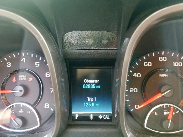 1G11H5SA5DF122655 - 2013 CHEVROLET MALIBU LTZ წითელი ფოტო 8