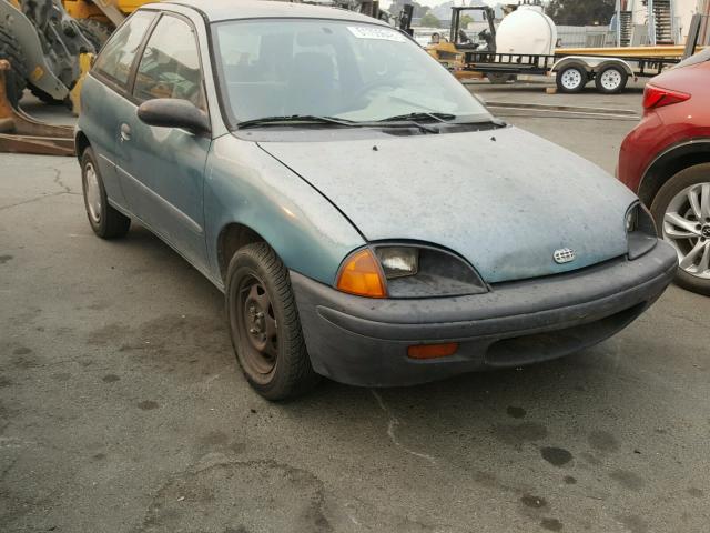 2C1MR2262V6727527 - 1997 GEO METRO GREEN photo 1