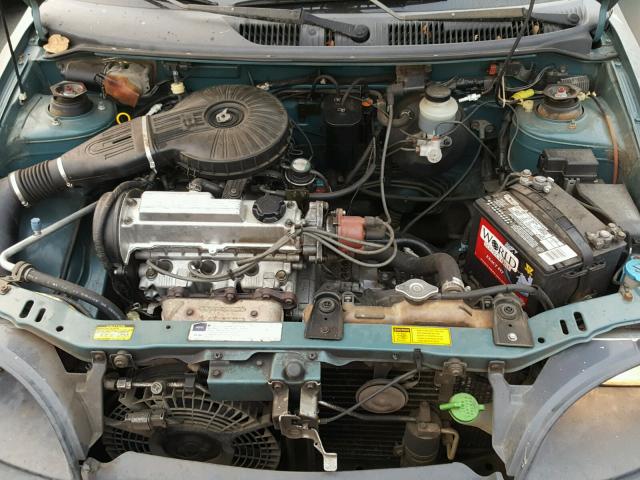 2C1MR2262V6727527 - 1997 GEO METRO GREEN photo 7