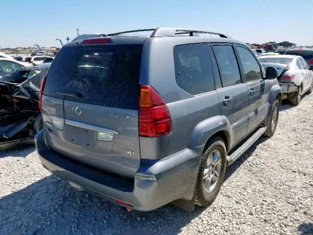 JTJBT20X170134404 - 2007 LEXUS GX 470 GOLD photo 4