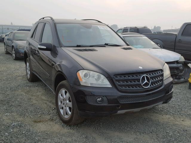 4JGBB86E16A136589 - 2006 MERCEDES-BENZ ML 350 BLACK photo 1