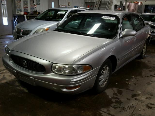 1G4HR54K544124972 - 2004 BUICK LESABRE LI GRAY photo 2