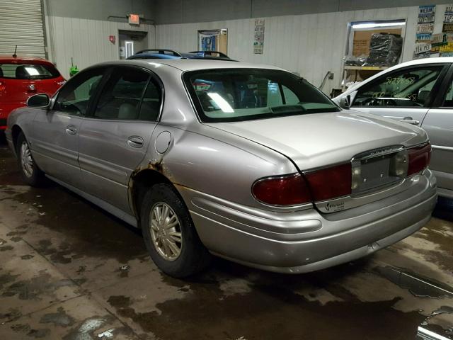 1G4HR54K544124972 - 2004 BUICK LESABRE LI GRAY photo 3